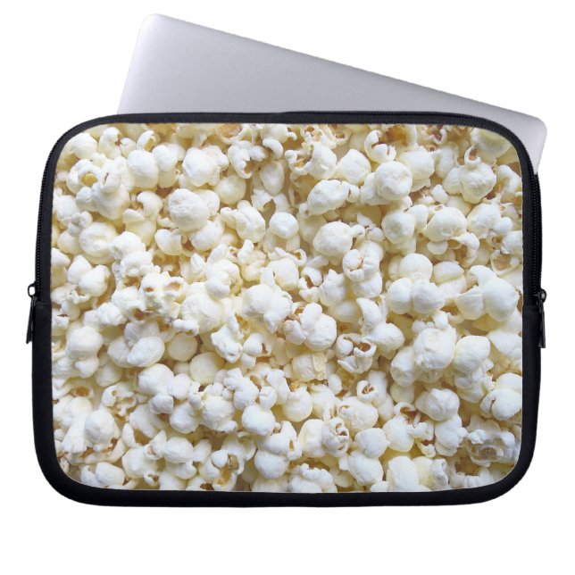 Festive Popcorn Decor Photography Laptop Sleeve (Front)