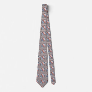 Festive pudding neck tie