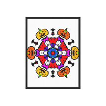 Festive Pumpkin Mandala