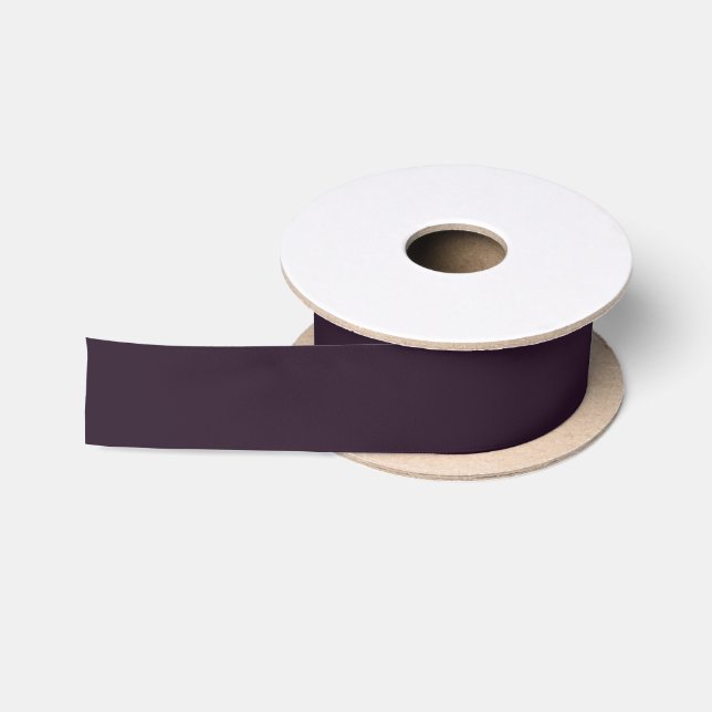 Festive purple  satin ribbon (Spool)