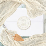 Festive Quote Name Return Address Christmas Wax Seal Sticker<br><div class="desc">Festive Quote Name Return Address Christmas. A whimsical artsy style typography for the sentimental saying May Your Christmas Be Filled with Moments that make your Heart Smile which you can change if you wish.  Easily personalise your name and return address which are curved above and below.</div>