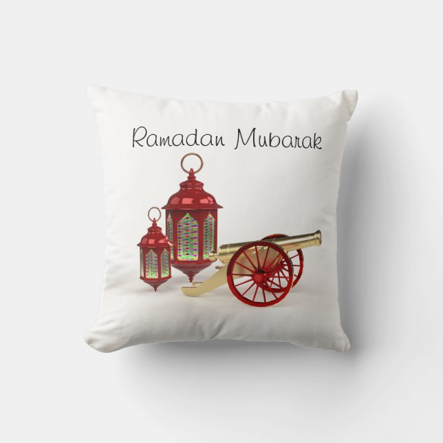 festive Ramadan pillow decoration  (Front)