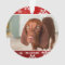Festive Red 2 Photo Dog Christmas | Pet