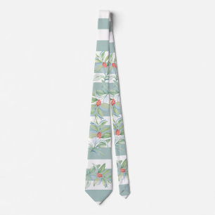 Festive Red and Green Christmas Neck Tie
