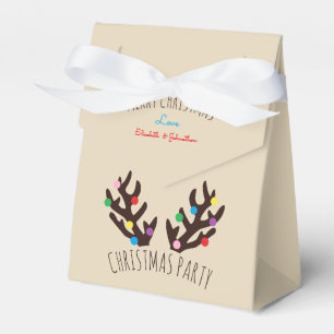 Festive Reindeer Antlers, Christmas Favor Box