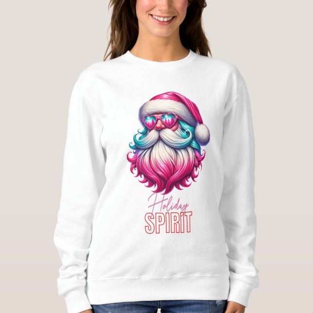 Festive Santa Claus Sweatshirt (Front)