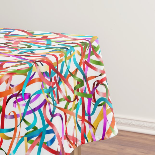 Festive serpentine Tablecloth (In Situ)