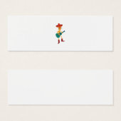 Festive Skeleton Guitar Player (Front & Back)