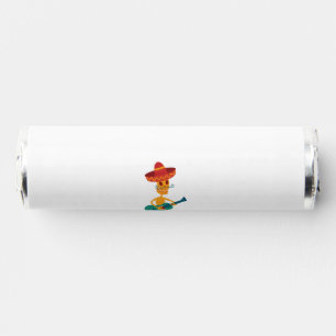 Festive Skeleton Guitar Player Breath Savers® Mints