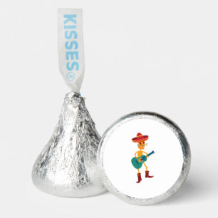 Festive Skeleton Guitar Player Hershey®'s Kisses®