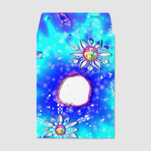 Festive snowflakes envelope mailers