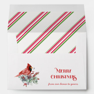 Festive Snowflakes Wrapped Gift Christmas | Envelope