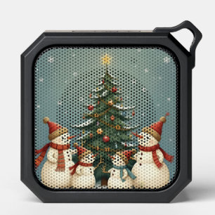 Festive Snowman Family Christmas Collection Bluetooth Speaker
