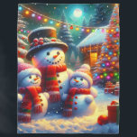 “Festive Snowman Family Christmas Scene” Fleece Blanket<br><div class="desc">Transform your living space with the luxurious “Festive Snowman Family Christmas Scene” Elegant Throw Blanket from H2OArt by AlexSandra. Crafted with meticulous attention to detail, this blanket combines both beauty and comfort, making it a perfect addition to any home decor. Featuring three cheerful snowmen adorned with winter accessories like hats...</div>