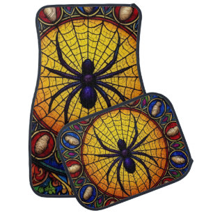 Festive Spider Car Floor Mat