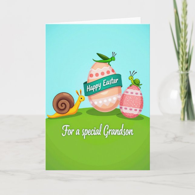 Festive Spring Celebration Card (Front)