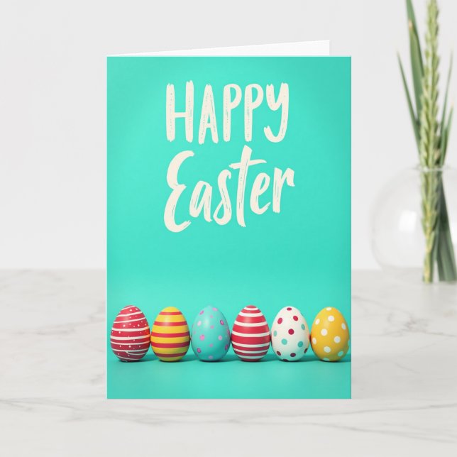 Festive Spring Message Card (Front)