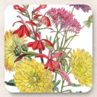 Festive Sring Floral Gifts Beverage Coaster