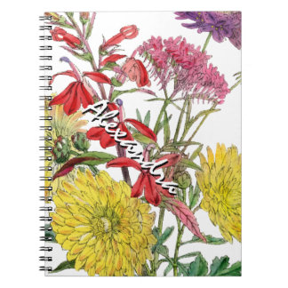 Festive Sring Floral Gifts Notebook