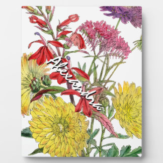Festive Sring Floral Gifts Plaque