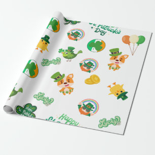 Festive St. Patrick’s Day Wrapping Paper