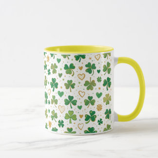 Festive St. Patrick's Pattern Mug