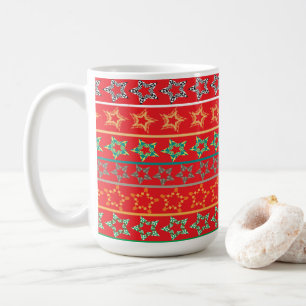 Festive Stars Classic Mug –