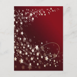 Festive Stars Postcard