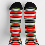 Festive Stripe Socks – Bold Cozy Style