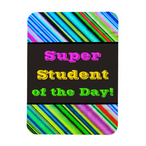 Festive Super Student of the Day Magnet