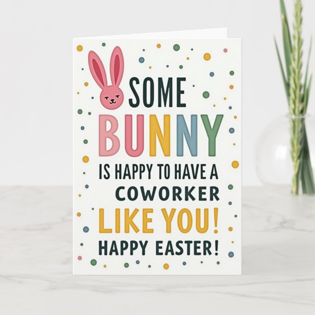 Festive Thanks Greeting Card (Front)