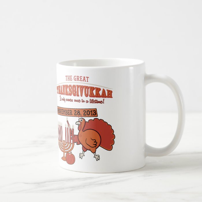 Festive 'Thanksgivukkah' Coffee Mugs