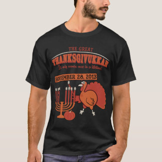 Festive 'Thanksgivukkah' T-Shirt