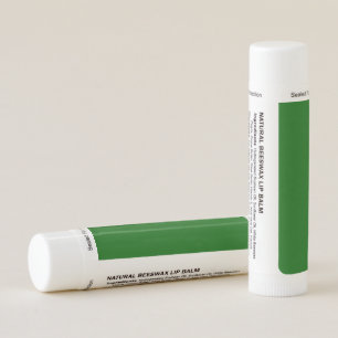 Festive Traditional Christmas Green Lip Balm for H