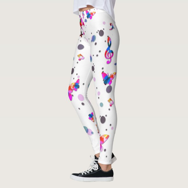 Festive Trumpet Leggings (Left)