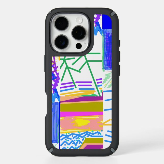 Festive Vacation Abstract  Speck iPhone Case (Front)