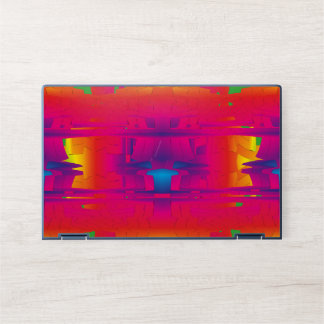Festive Vibrant Color Indian Pattern HP Laptop Skin
