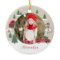 Festive Vintage Christmas Tree Farm Photo