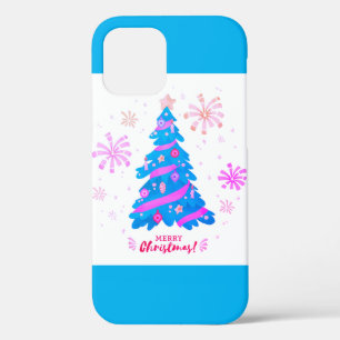 Festive Watercolor Christmas Tree Case-Mate iPhon iPhone 12 Case