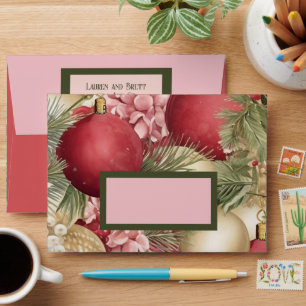 Festive Wedding Envelope with Elegant Envelopes