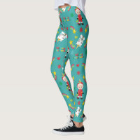 Unicorn 2025 christmas leggings