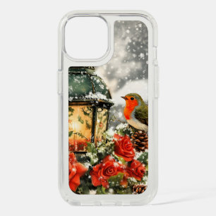 Festive Winter Wonderland Scene iPhone 15 Case