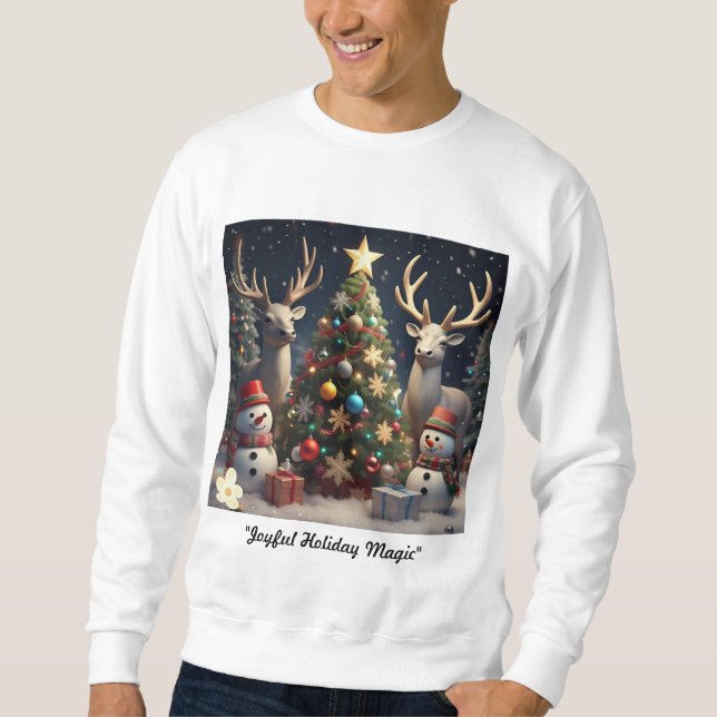 "Festive Wonderland" Sweatshirt (Front)