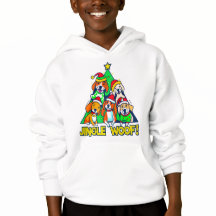 Festive Woof Merry Christmas Design for Dog Lovers