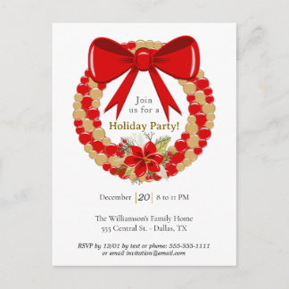 Festive Wreath Holiday