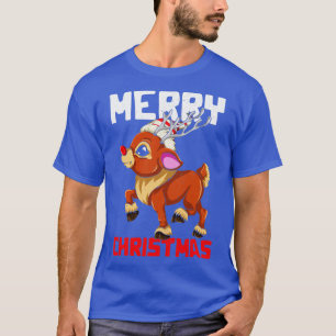 Festive Xmas Merry Christmas Cute Reindeer T-Shirt