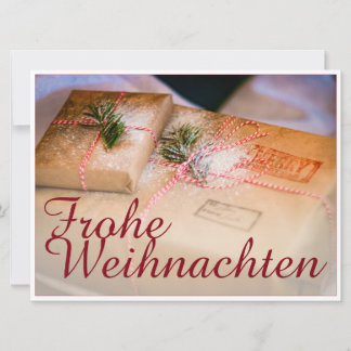 Festliche Geschenke als Weihnachtsmotiv