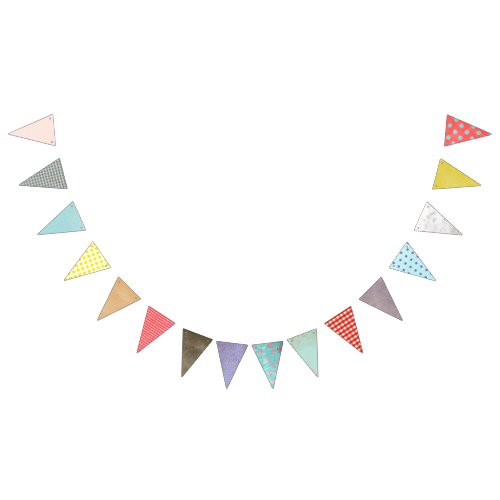 Festoons and garlands be inspired bunting flags