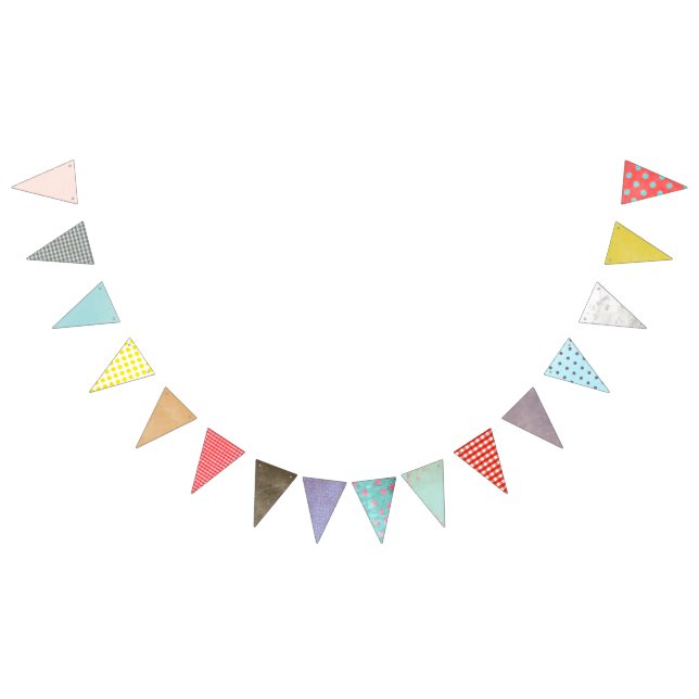 Festoons and garlands, be inspired bunting flags (All)