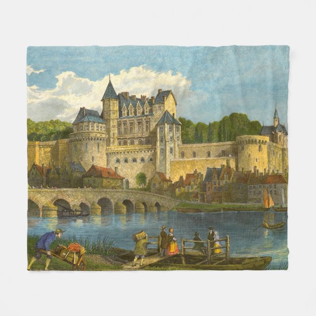 Festung Coburg Fleece Blanket (Front (Horizontal))